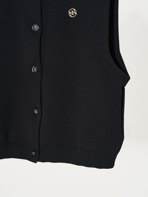 【 限定 】DOUBLE FACE KNIT VEST / Y242-91036-5